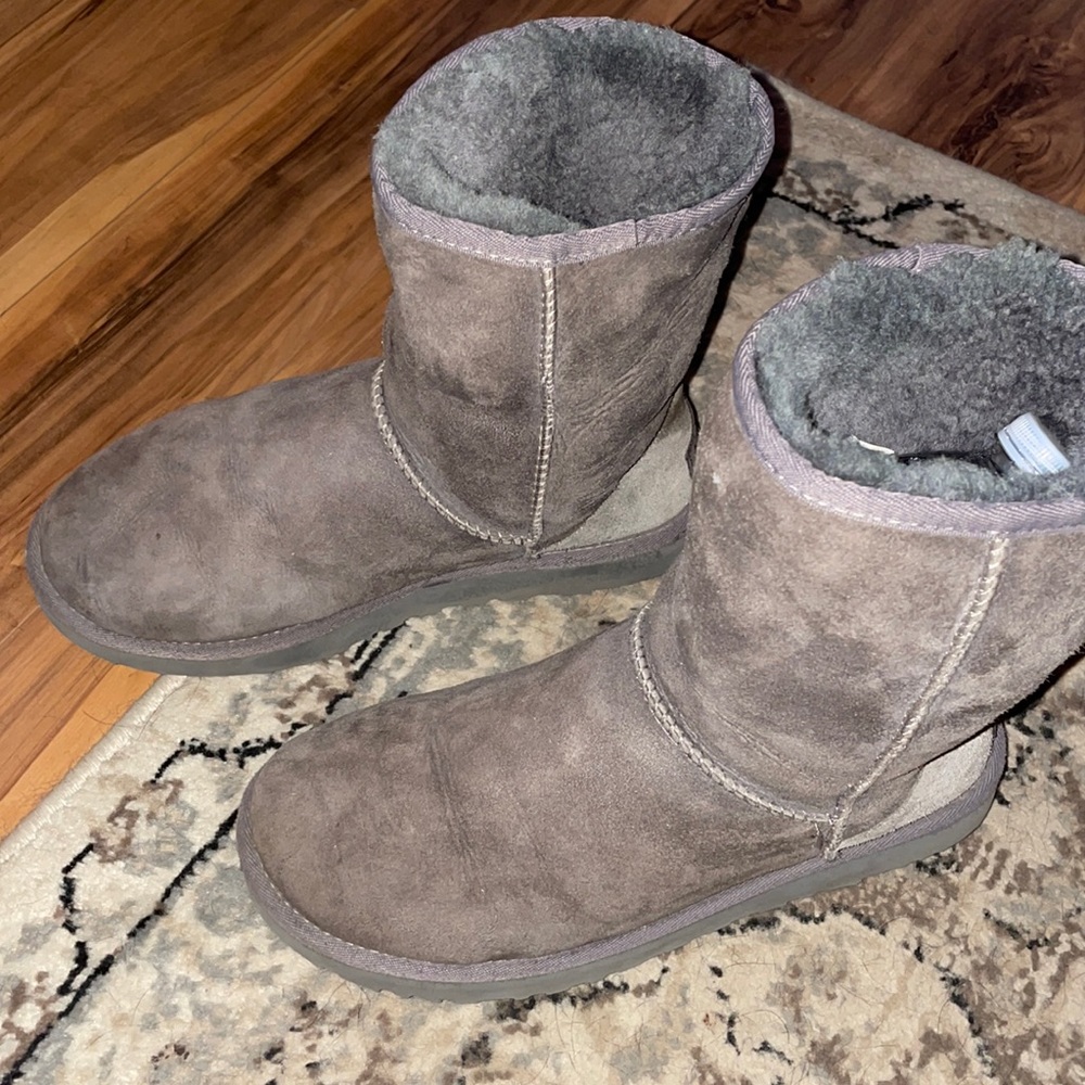 Grey Short Uggs